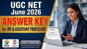 NTA UGC NET June Answer Key 2026 Out – Direct Download Link