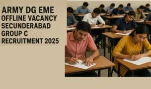 Army DG EME offline Vecancy Secunderabad Group C Recruitment 2025